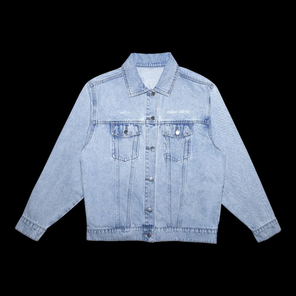 NEW Beyoncé Official Act II Cowboy Carter Denim Jacket